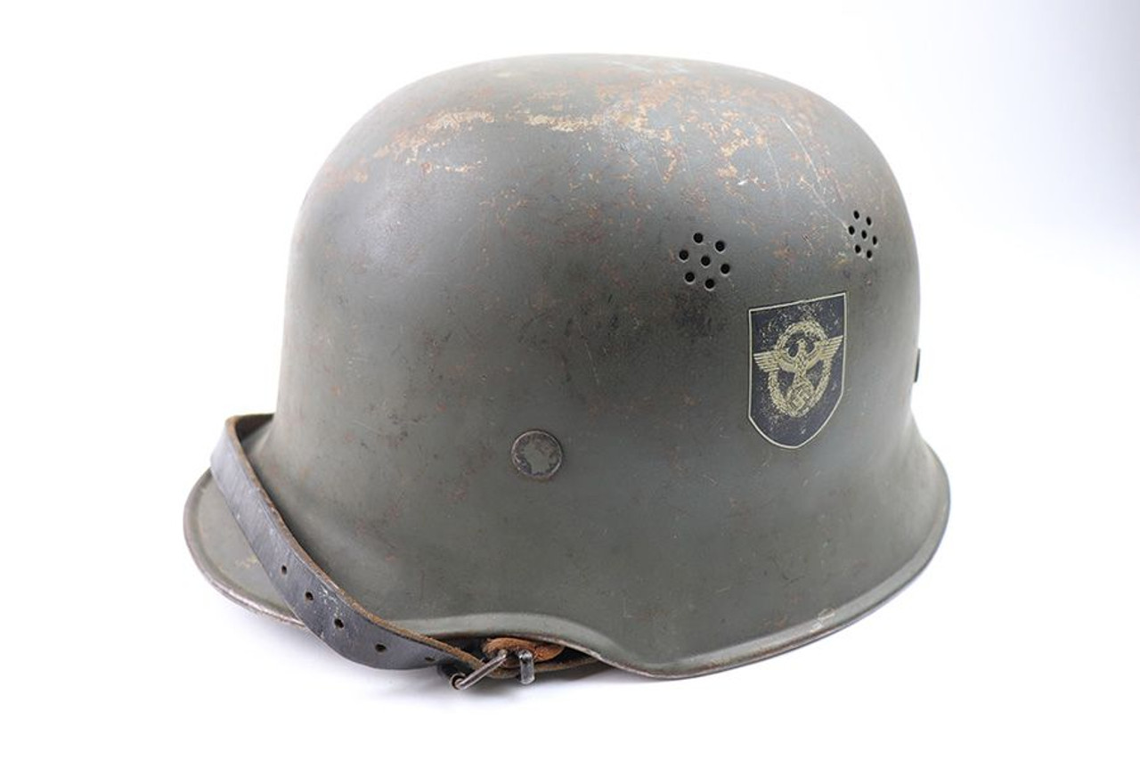 Field Combat Police Double Decal M34 Helmet - 1