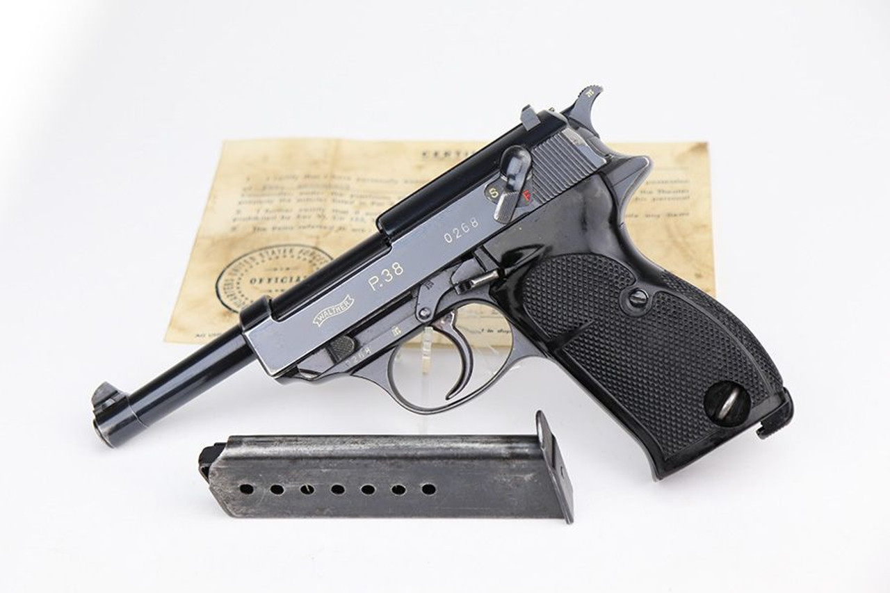 Incredible Zero Series Walther P.38 - 1st Variation, Capture Document - 1