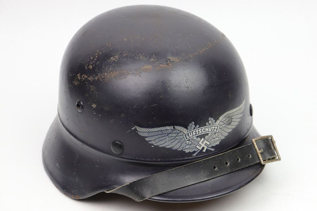 Luftschutz M35 Beaded Helmet - 1