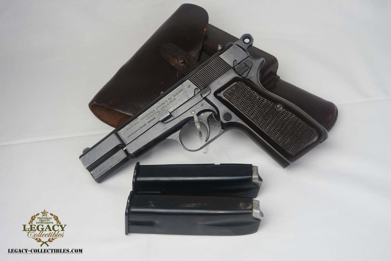 Late-war Nazi Browning High Power rig - 1