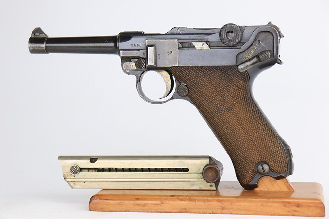 1918 Erfurt Luger - Matching Magazine - 1
