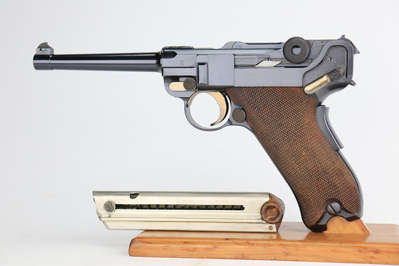 Beautiful Swiss DWM Model 1906 Luger - Cross In Shield - 1