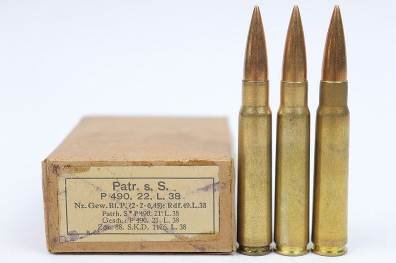 1936 K98 Ammo - 7.92x57mm - 1