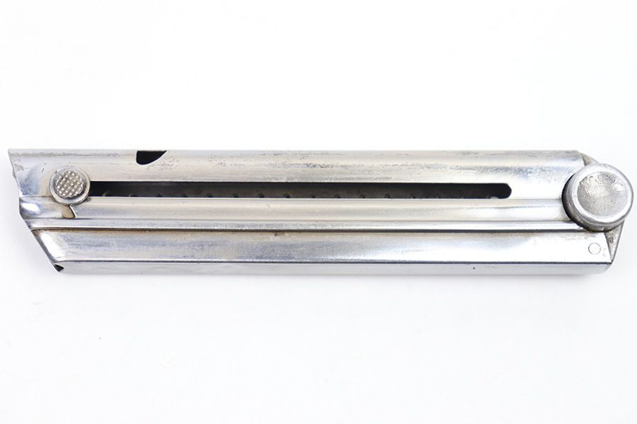 Early Nickel Police Luger Magazine - 1