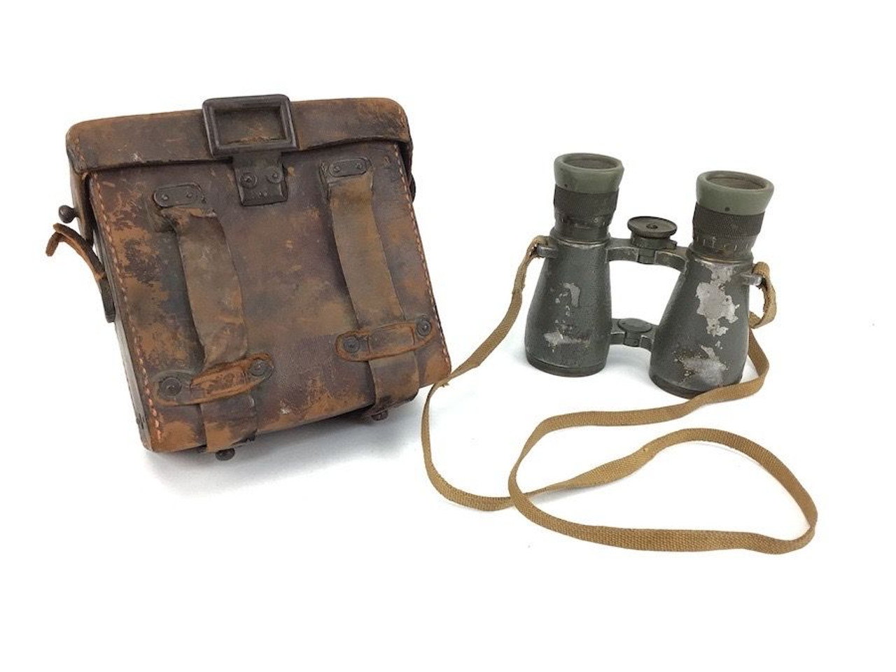 Imperial German WW1 Frenglas 08 Binoculars - C.P Goerz - 1