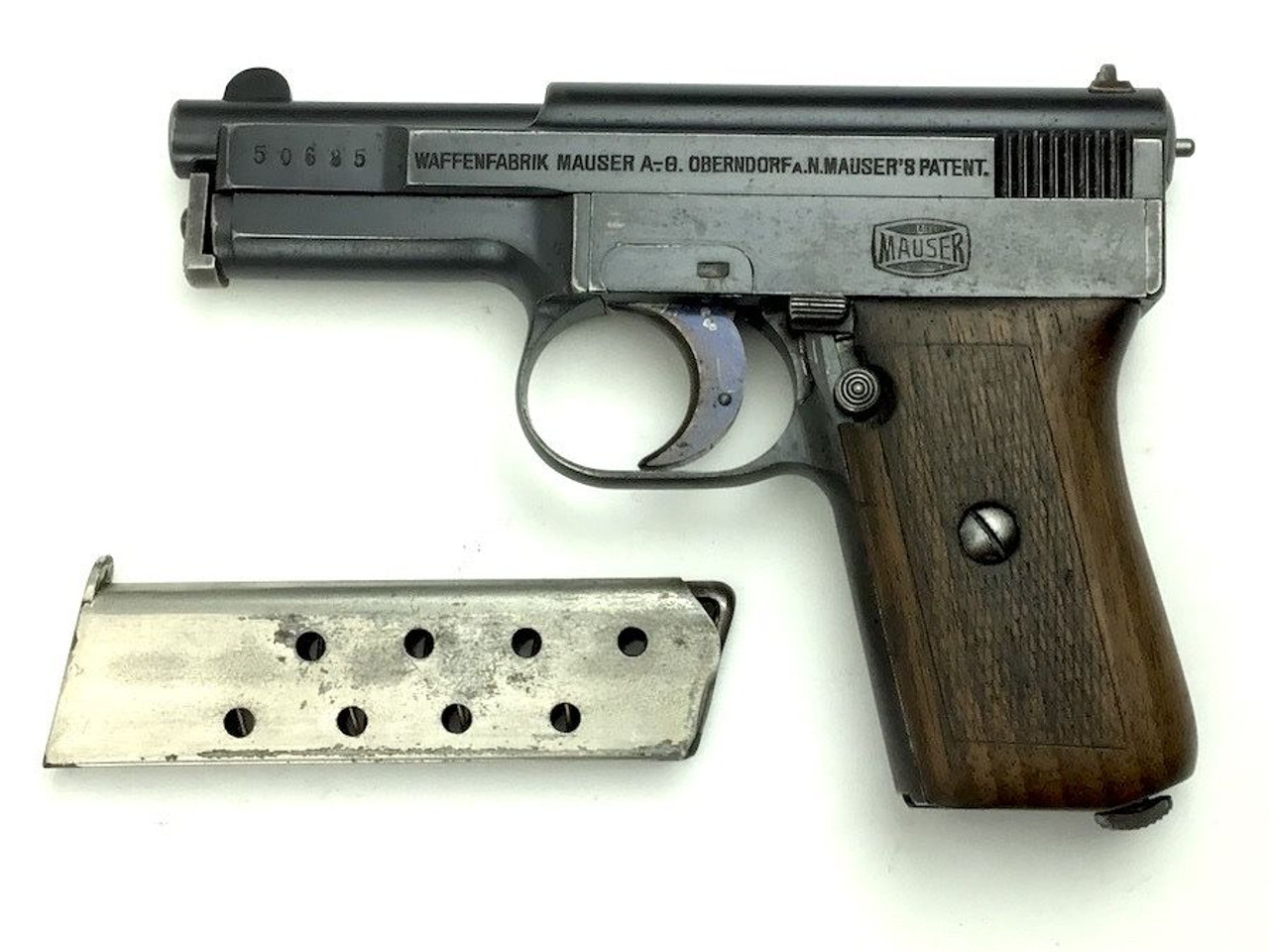 Scarce, "Side Latch" Mauser Model 1910 - 1