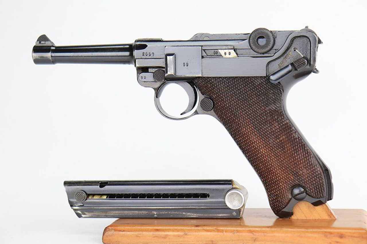 Excellent 1939 Mauser Luger - Matching Magazine - 1