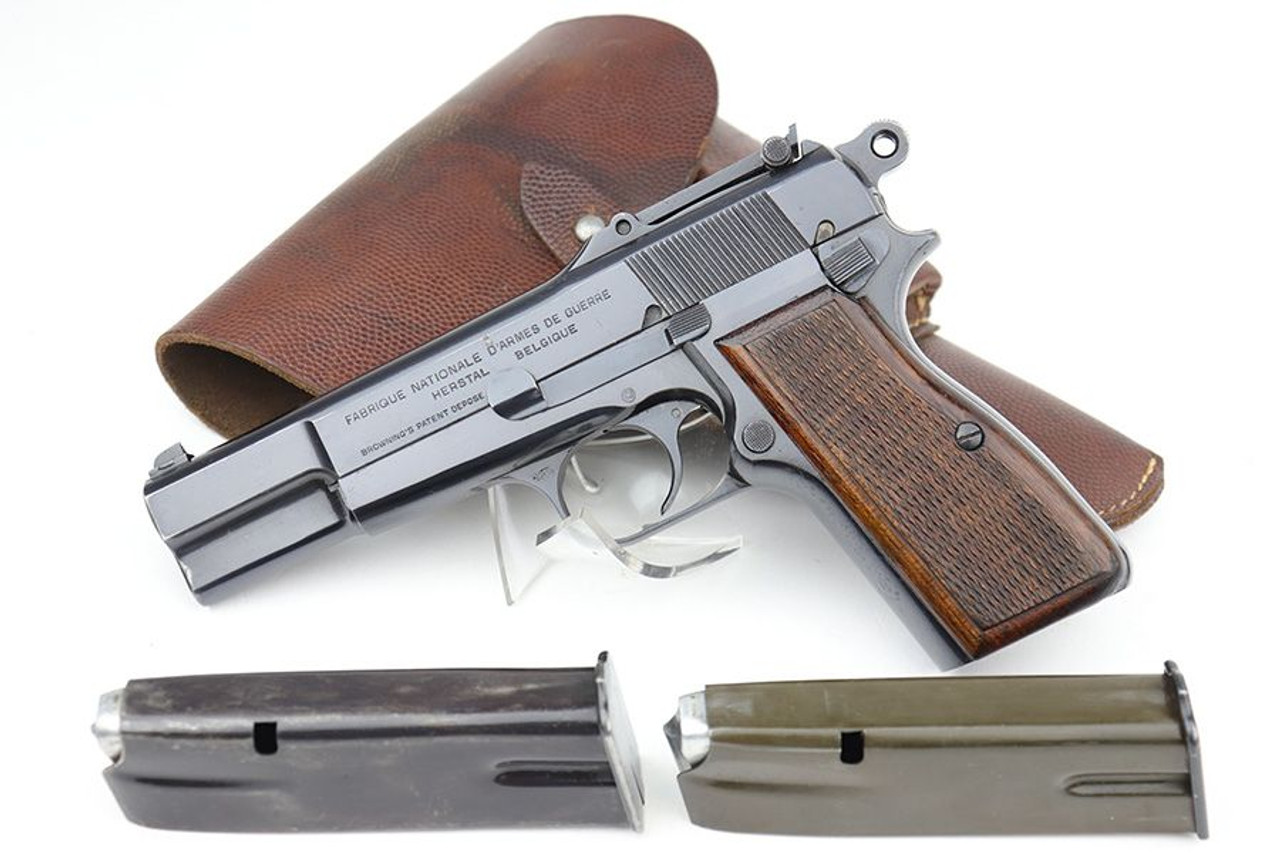 Immaculate, First Issue Nazi Browning High Power Rig - 1