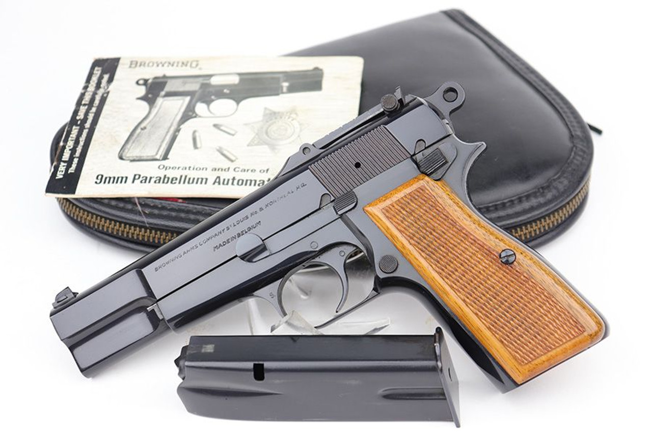 Mint, Rare T-Series Browning Hi Power - Tangent Sight - 1
