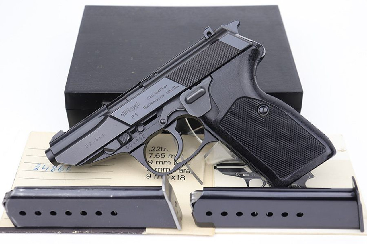 Boxed Walther P5 - 1982 Mfg - 1