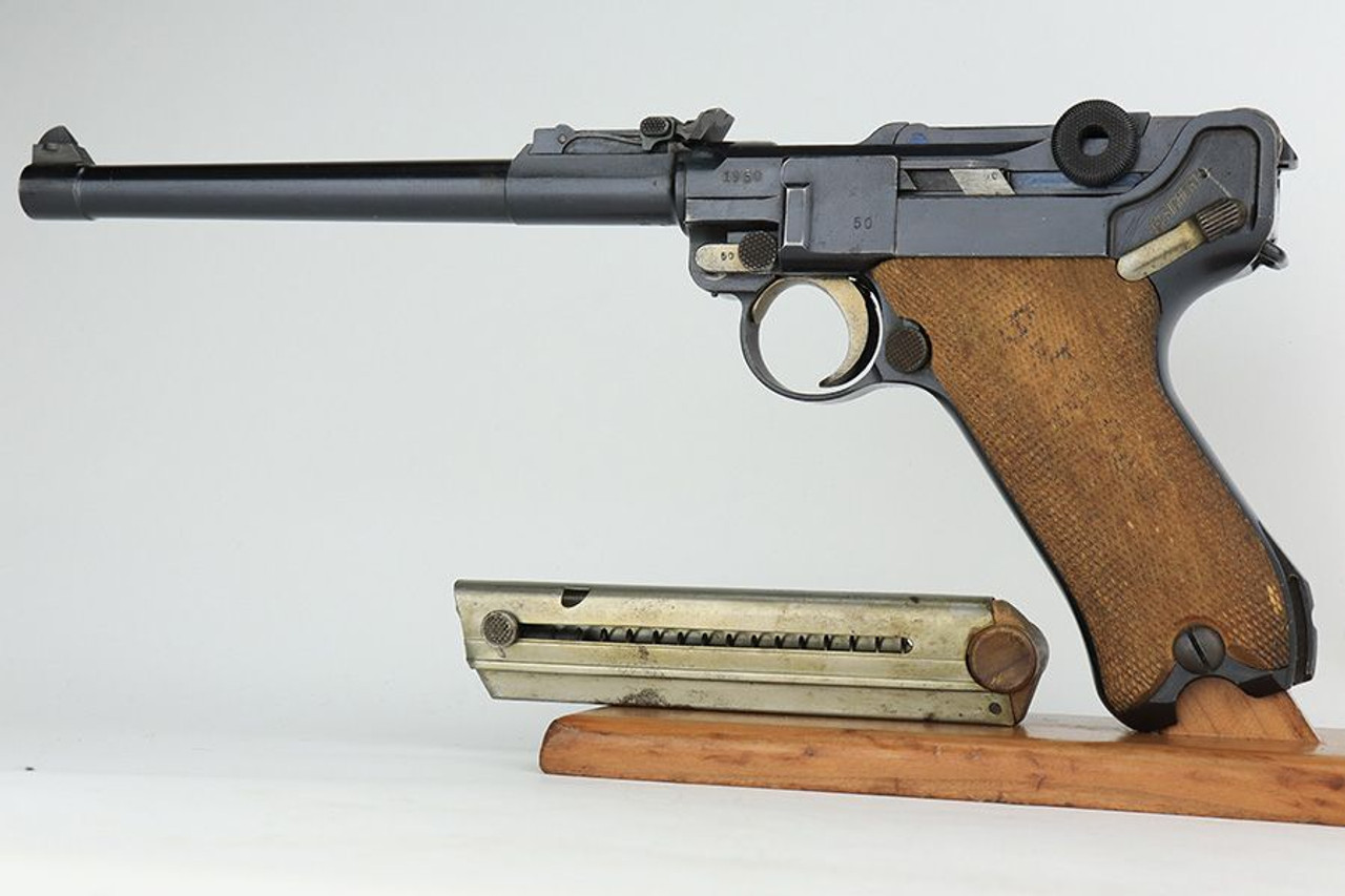 Beautiful 1917 DWM Artillery Luger - Matching Magazine - 1
