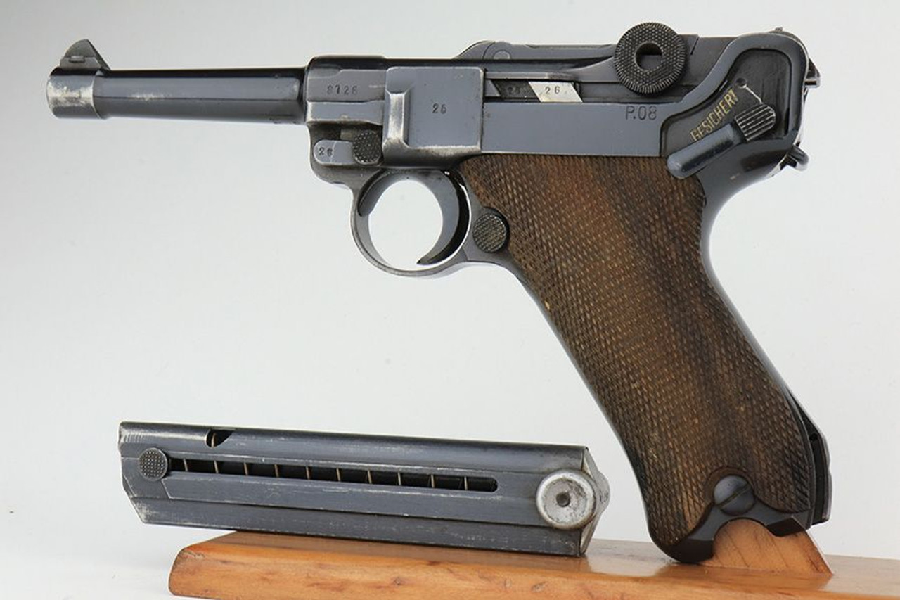Excellent 1941 Mauser Luger - Matching Magazine - 1
