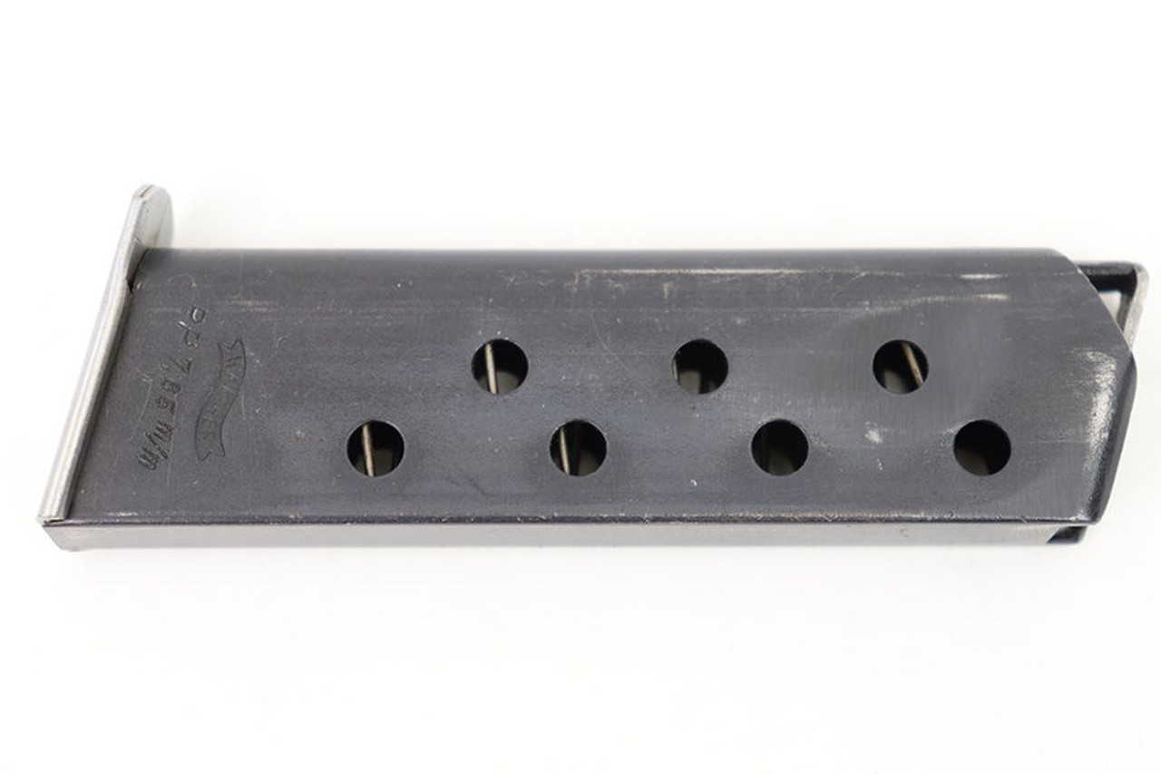 Wartime Walther PP Magazine - Chrome Base - 1