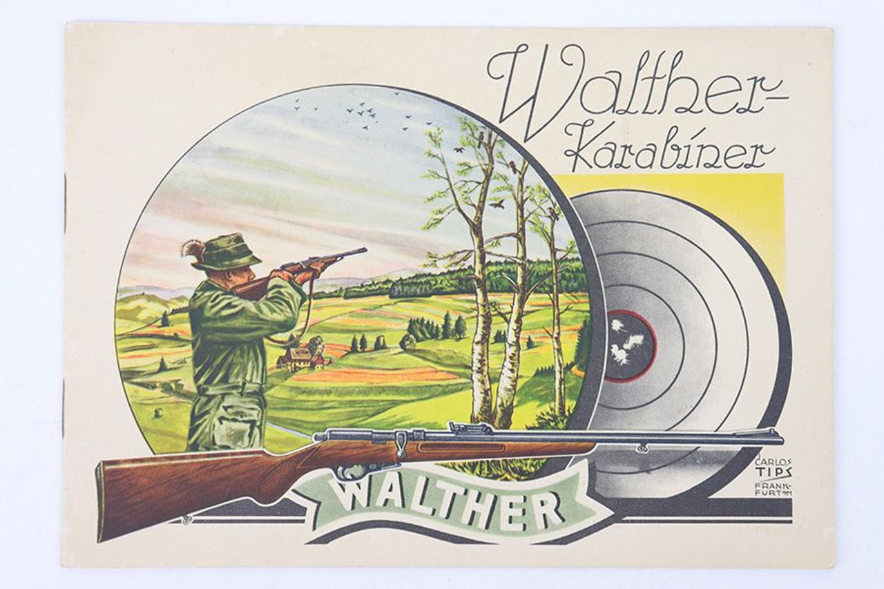 Walther Karabiner Model 1 & 2 Manual - 1936 - 1