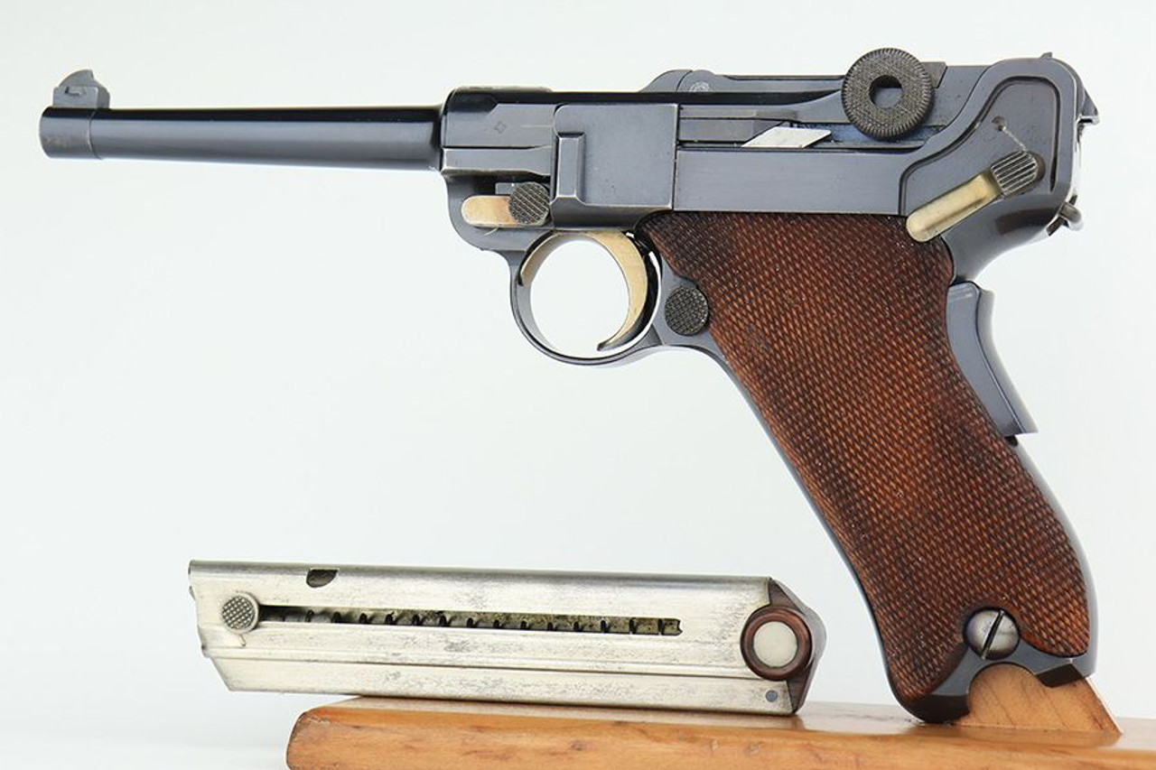 Beautiful Swiss DWM Model 1906 Luger - Cross In Shield - 1