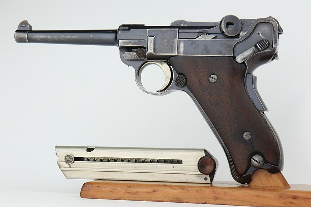 DWM Model 1900 American Eagle Luger - Rare Ideal Stock Grips - 1