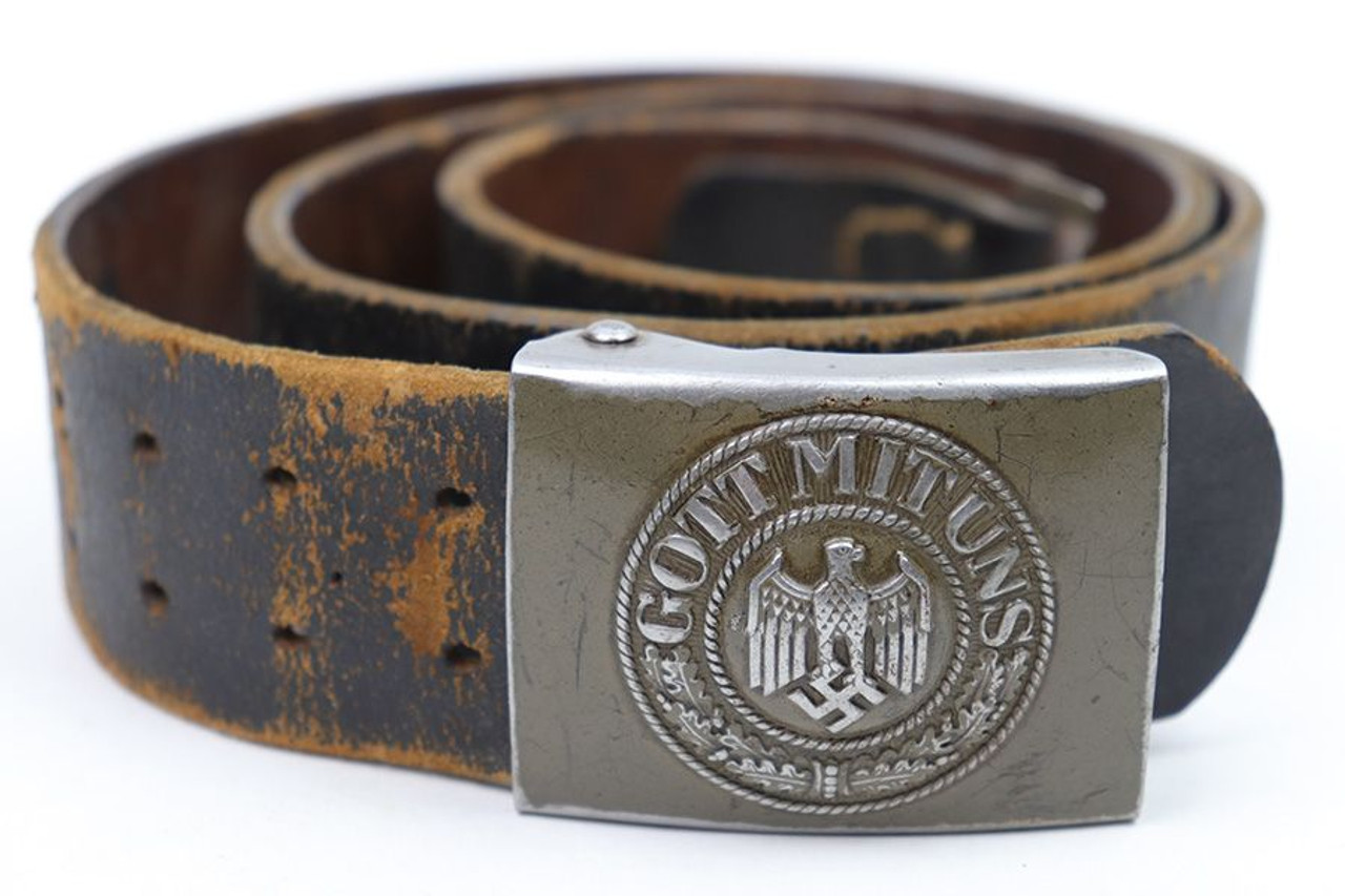 1940 German Army Belt & Buckle - 1
