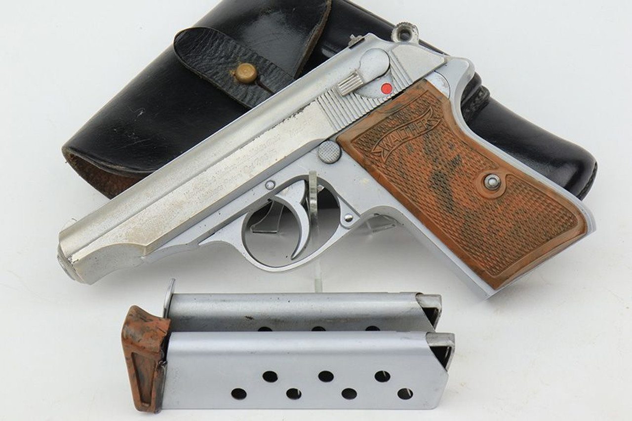 Rare Verchromt Walther PP Rig - 1