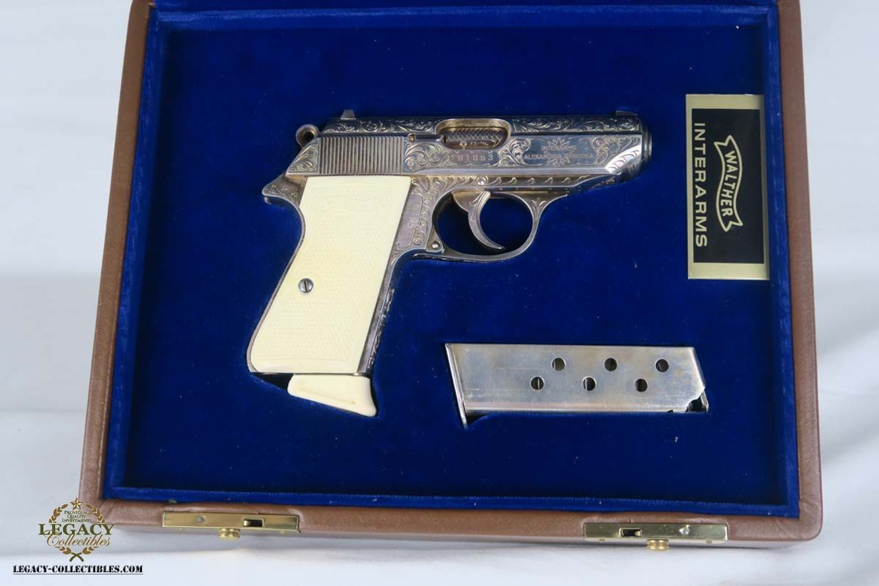 Post-war, Factory Engraved Walther PPK/S - Matching Box - 1