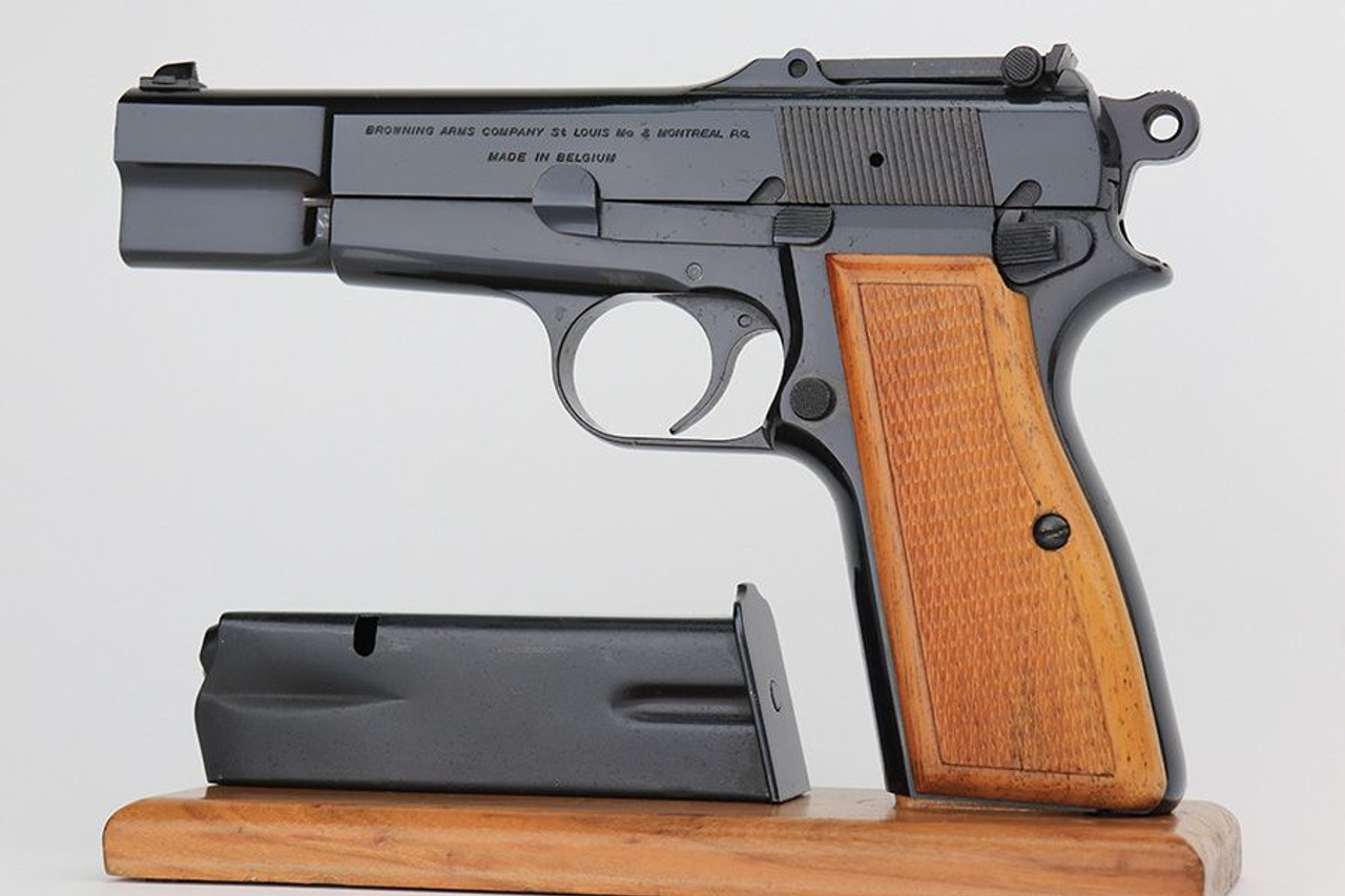 Rare, Mint T-Series Browning Hi Power - Tangent Sight - 1