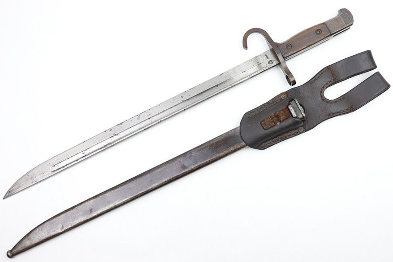 Early Type 30 Bayonet with Leather Frog - 1