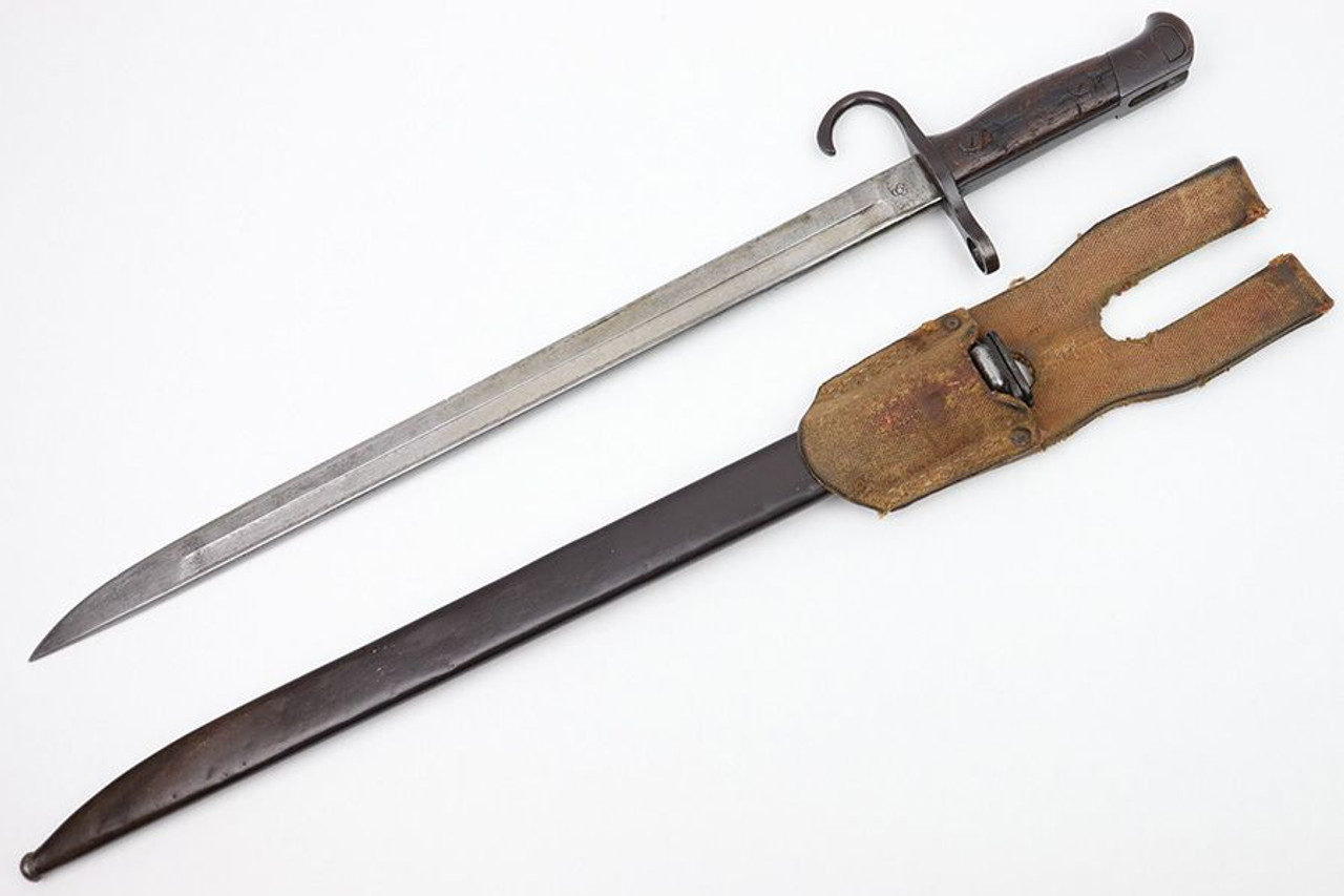 Early Type 30 Bayonet with Canvas Frog - 1