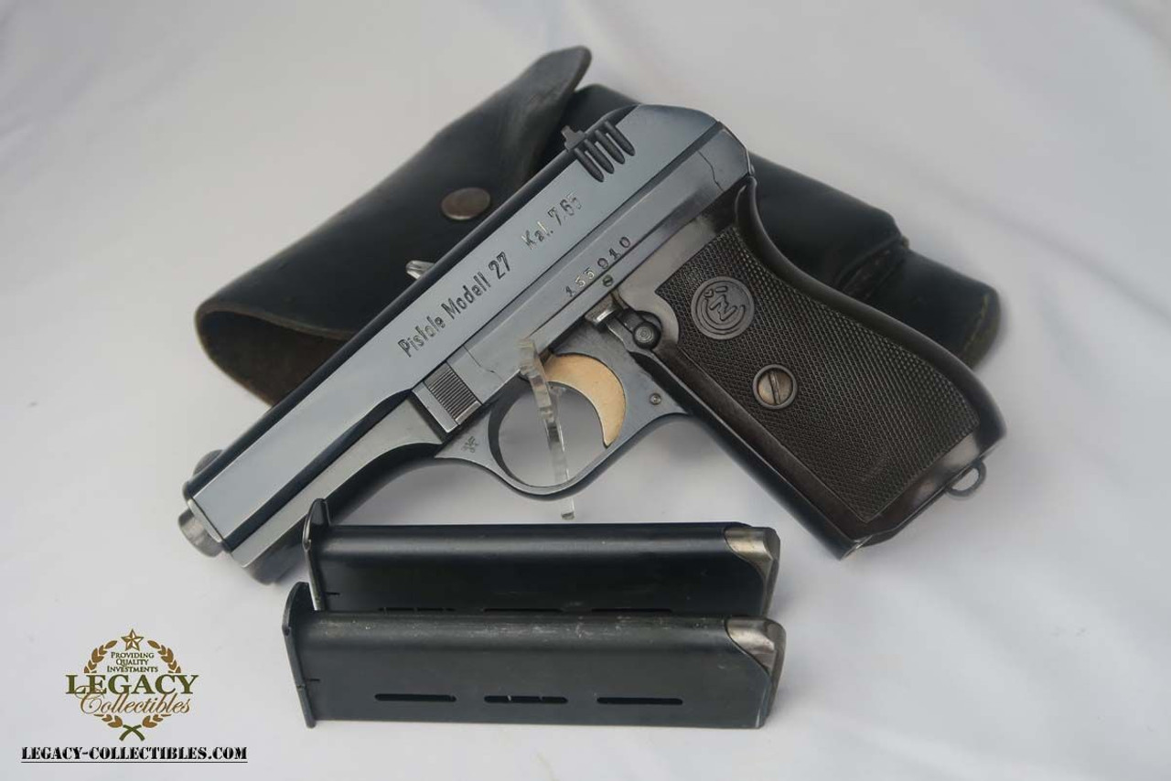 Beautiful Nazi Police Eagle/K CZ-27 rig - Matching Magazine - 1