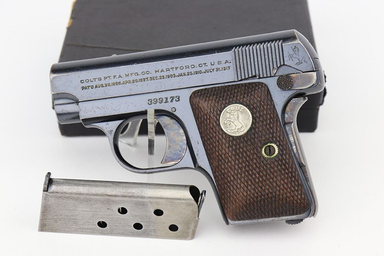 Boxed Colt 1908 Vest Pocket - 1934 Mfg - 1