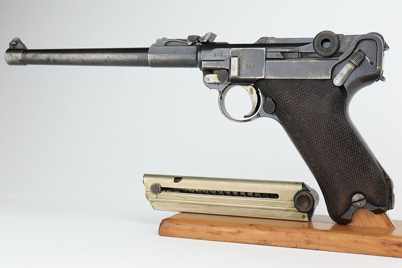 Rare 1914 Erfurt Artillery Luger - 1