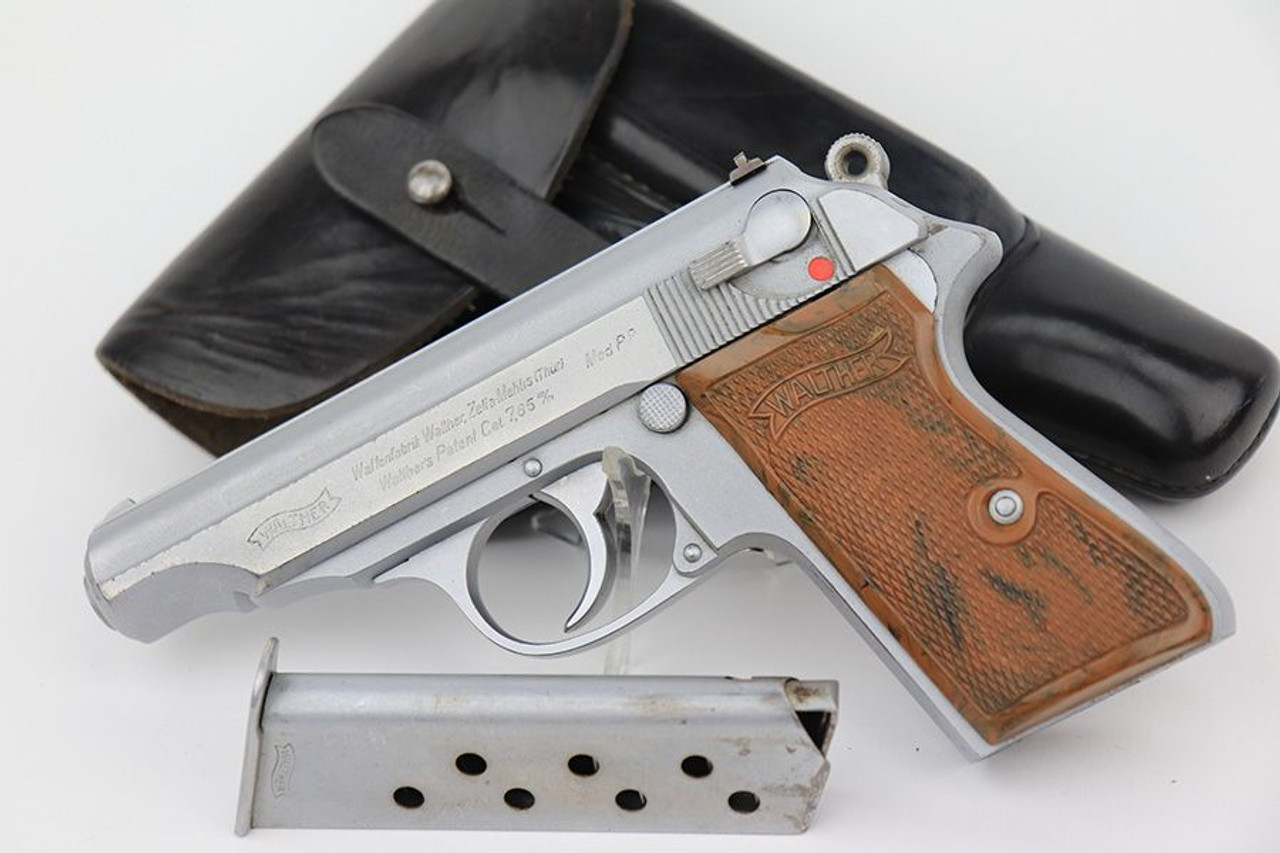 Ultra Rare Walther PP - Verchromt (Satin) Finish - 1