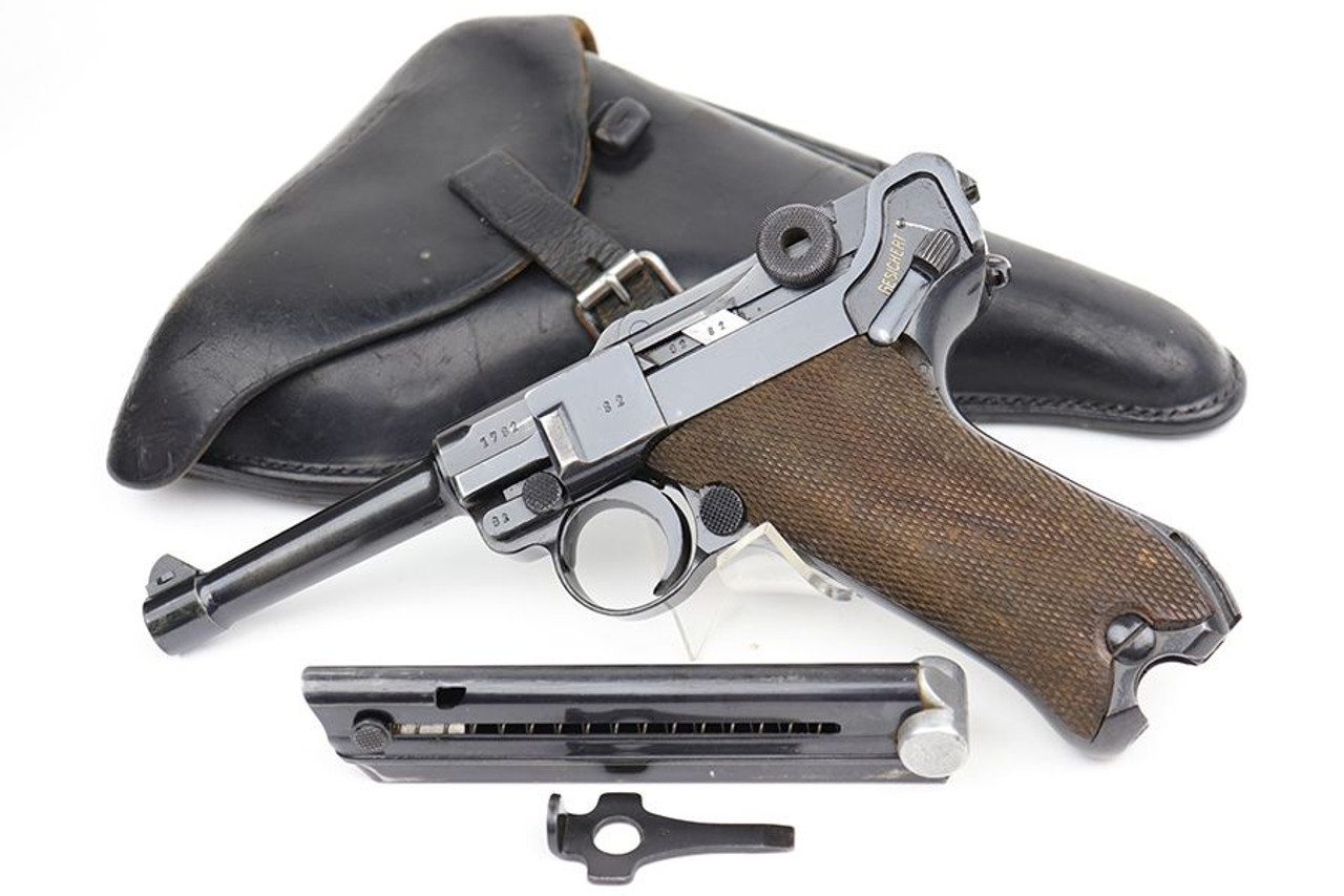 1938 Mauser Luger Rig - Matching Magazine - 1