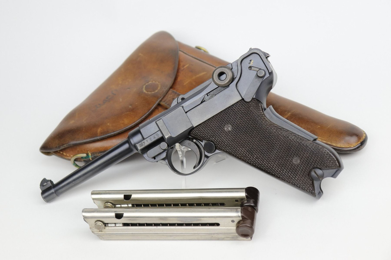 Scarce, Excellent Swiss Bern 1929 Luger Rig - 1