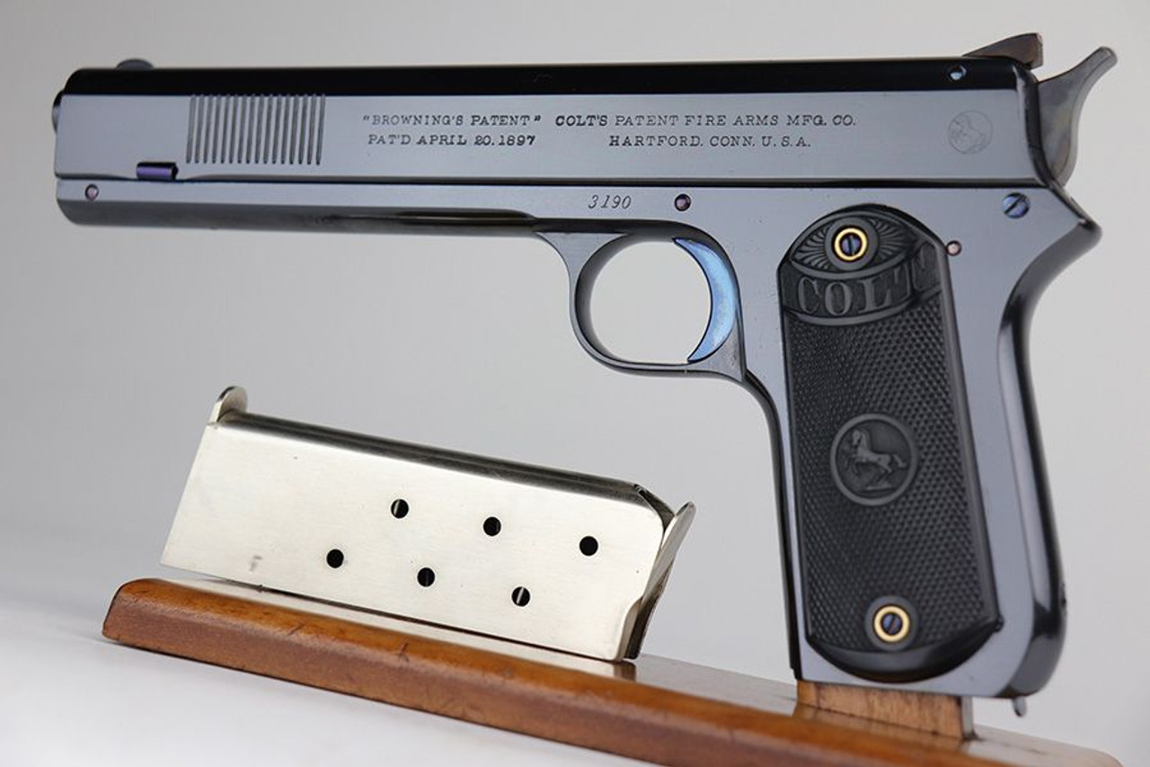 Rare, Immaculate Sight Safety Model Colt 1900 - Turnbull Restoration - 1