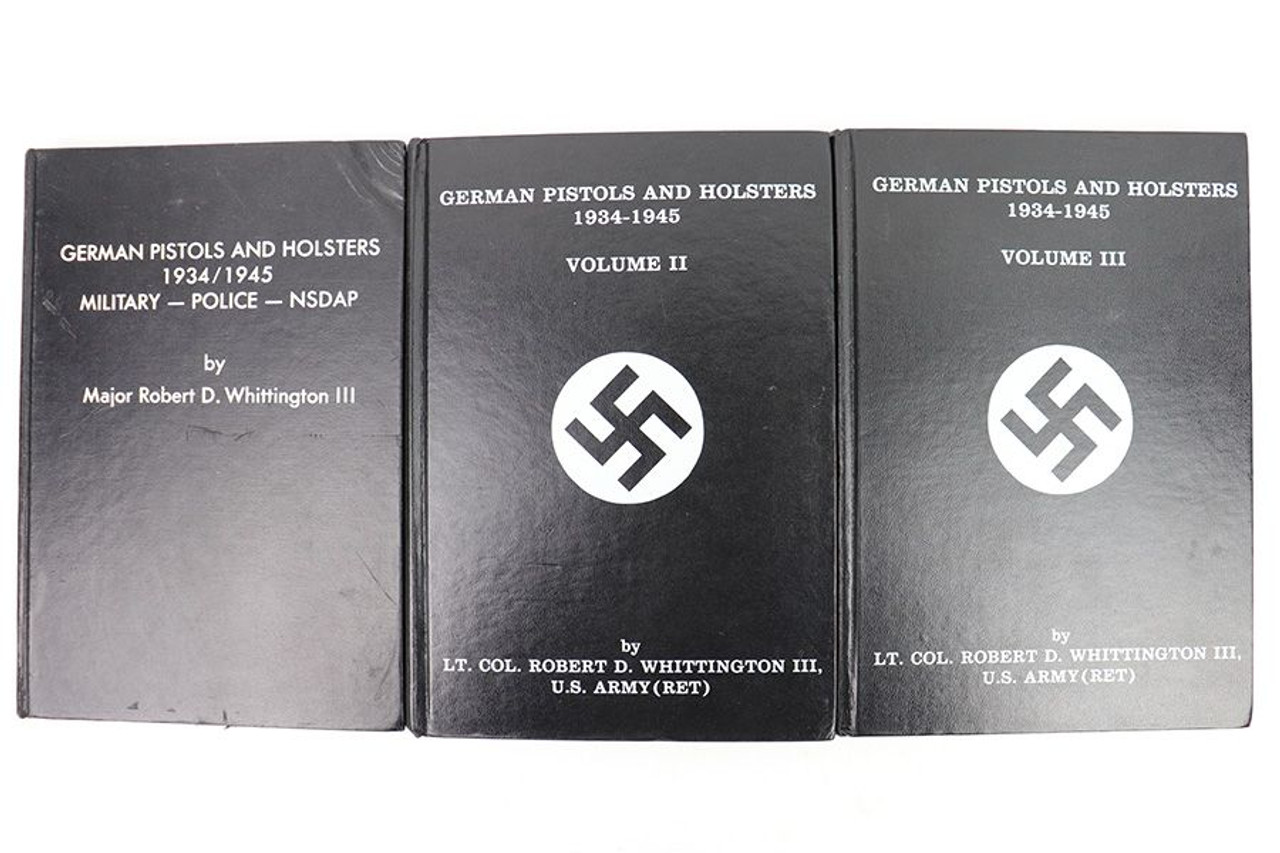 German Pistols & Holsters: Whittington 3 Volume Set - 1