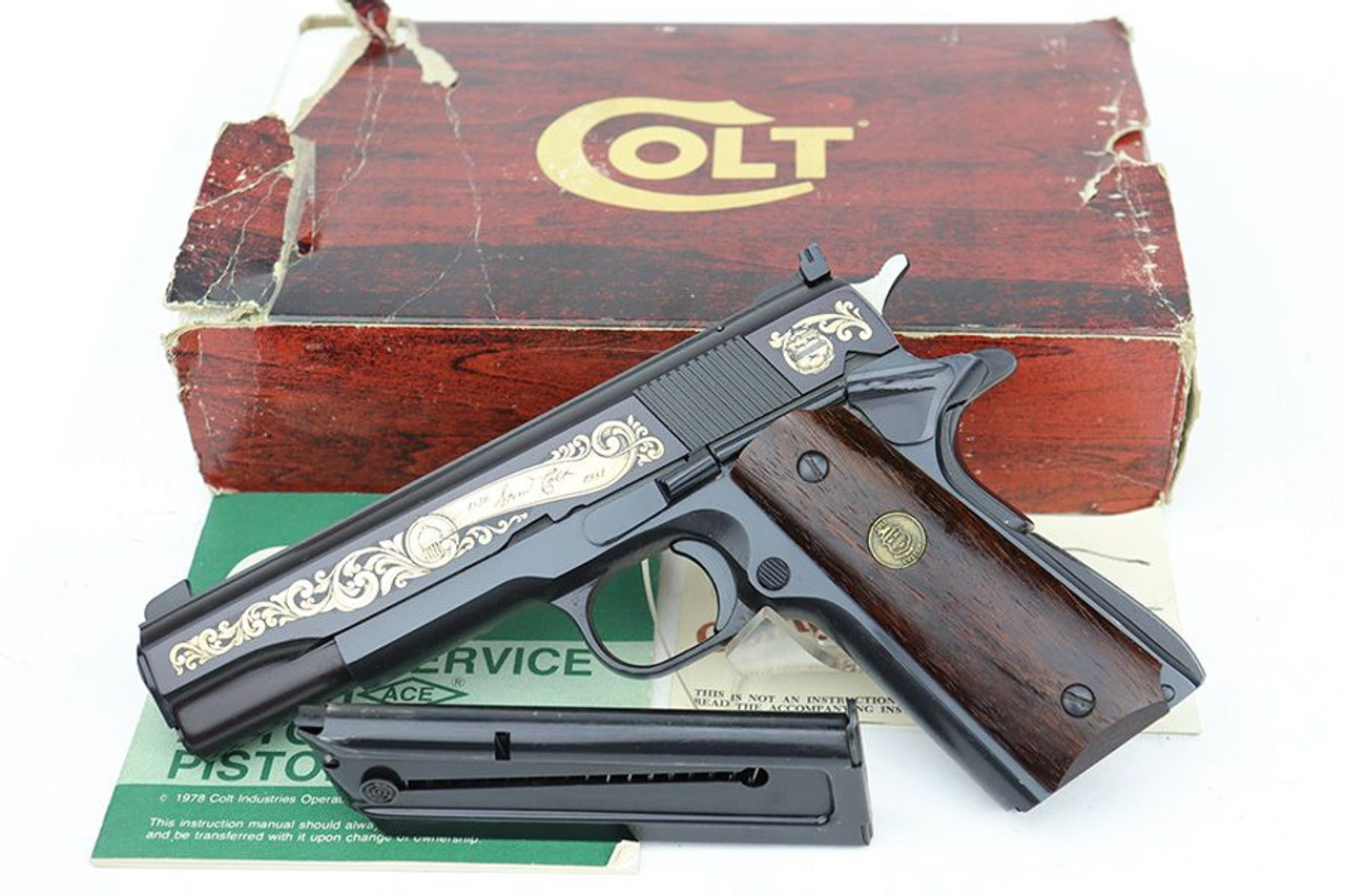 Mint, Boxed Colt Service Ace M1911 - Samuel Colt Signature Series - 1