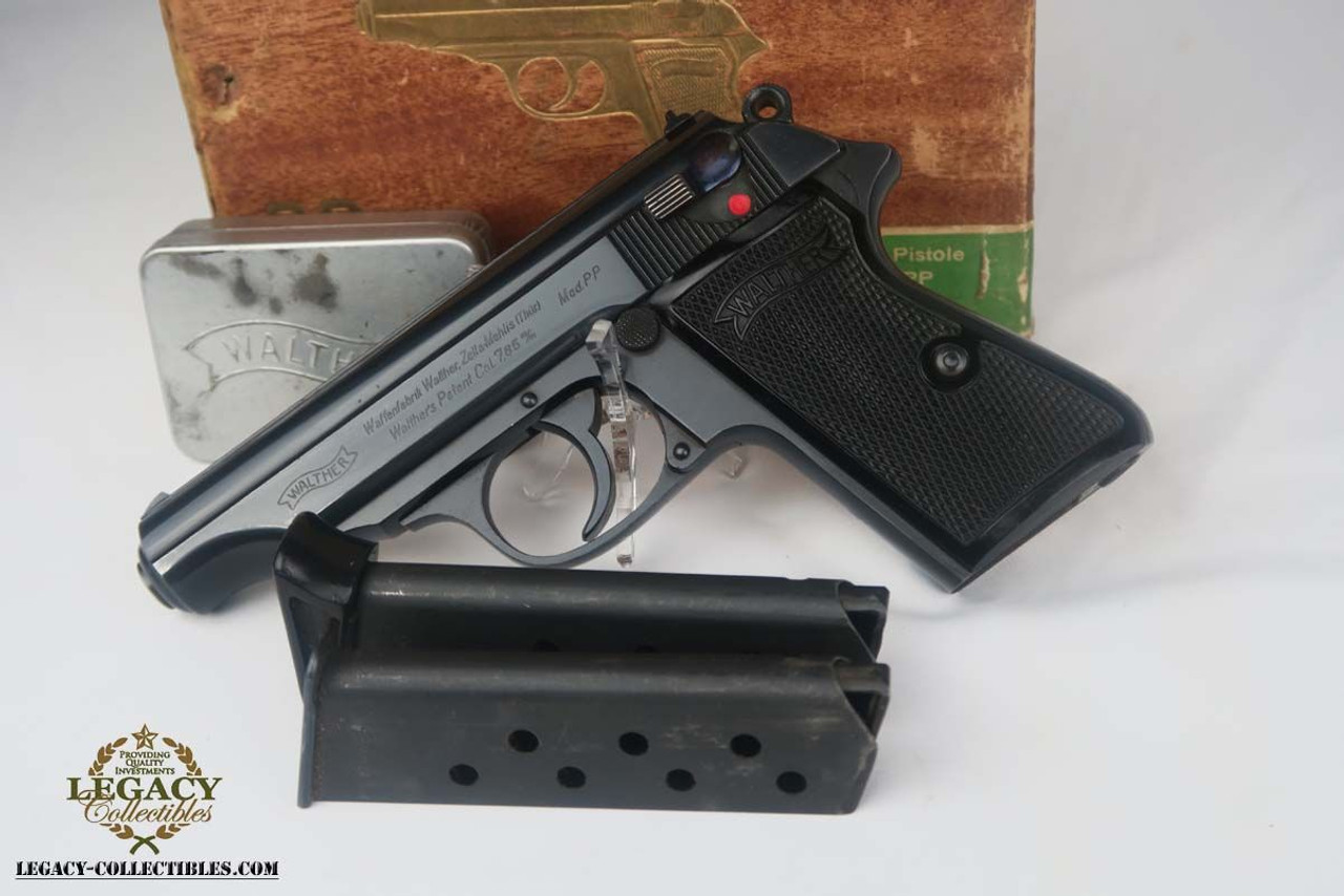 SS Walther PP - Two Matching Magazines, Original Numbered Box - 1