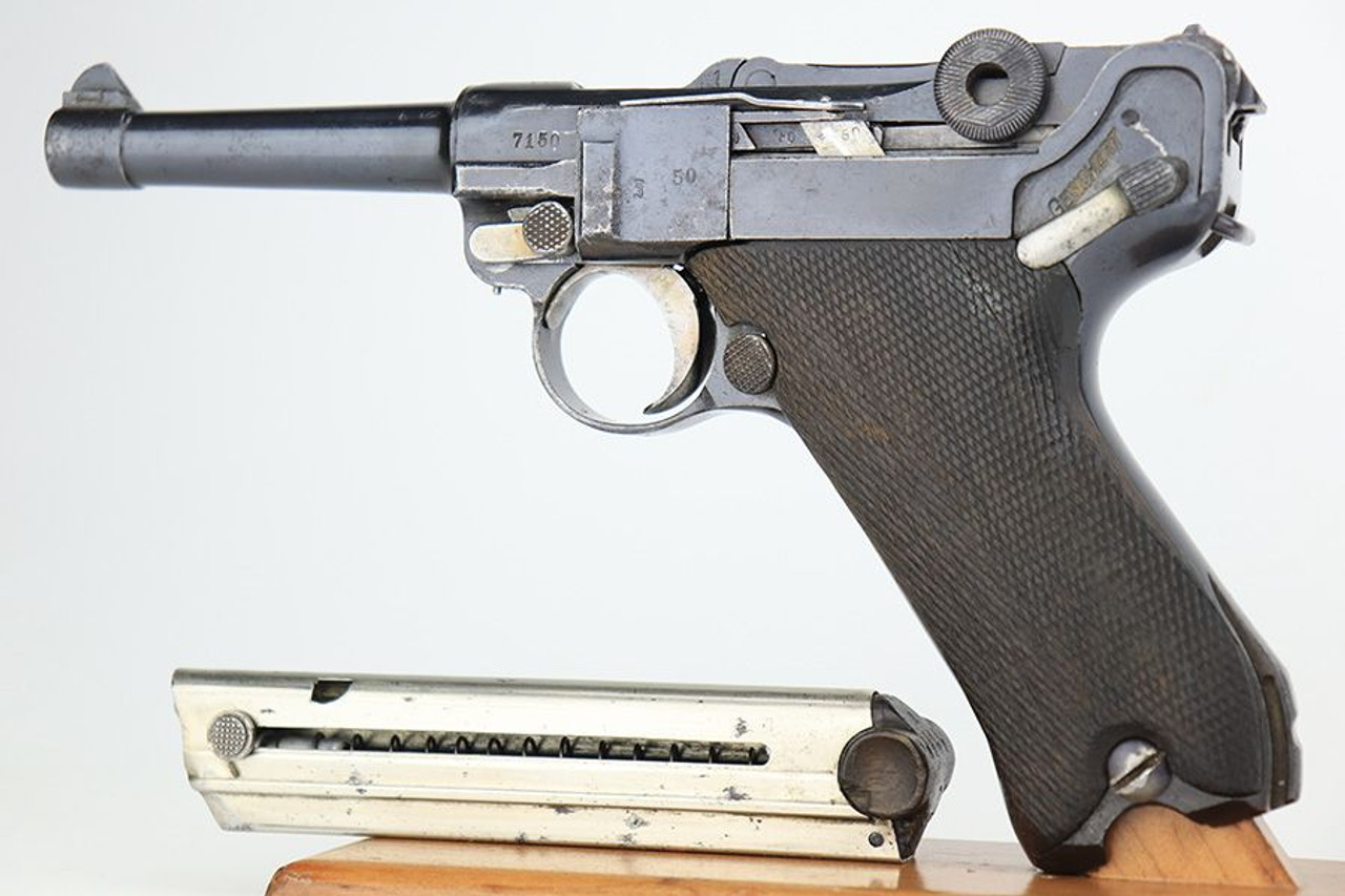 1917 Erfurt Luger - Police Rework - 1