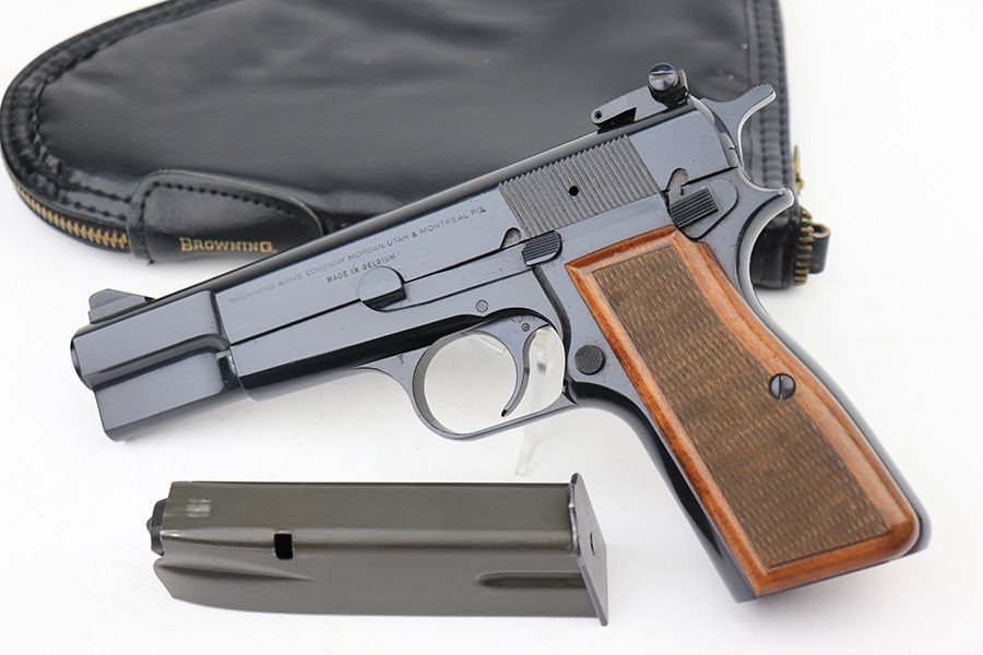 Gorgeous 1976 Browning Hi Power - Adjustable Sight - 1