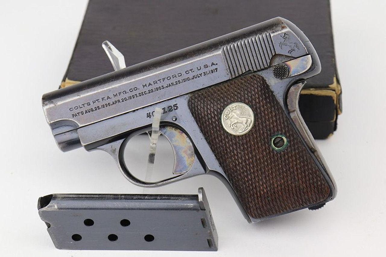Boxed, 1938 Colt Model 1908 Vest Pocket - 1