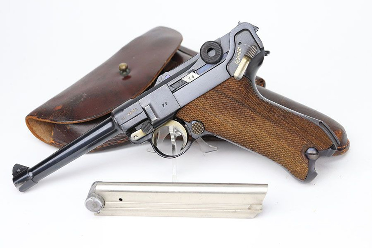 Super Rare Mauser Luger Rig - Swedish Military Contract - 1