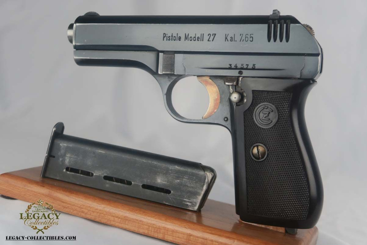 Beautiful Nazi CZ-27 - High Polish - 1