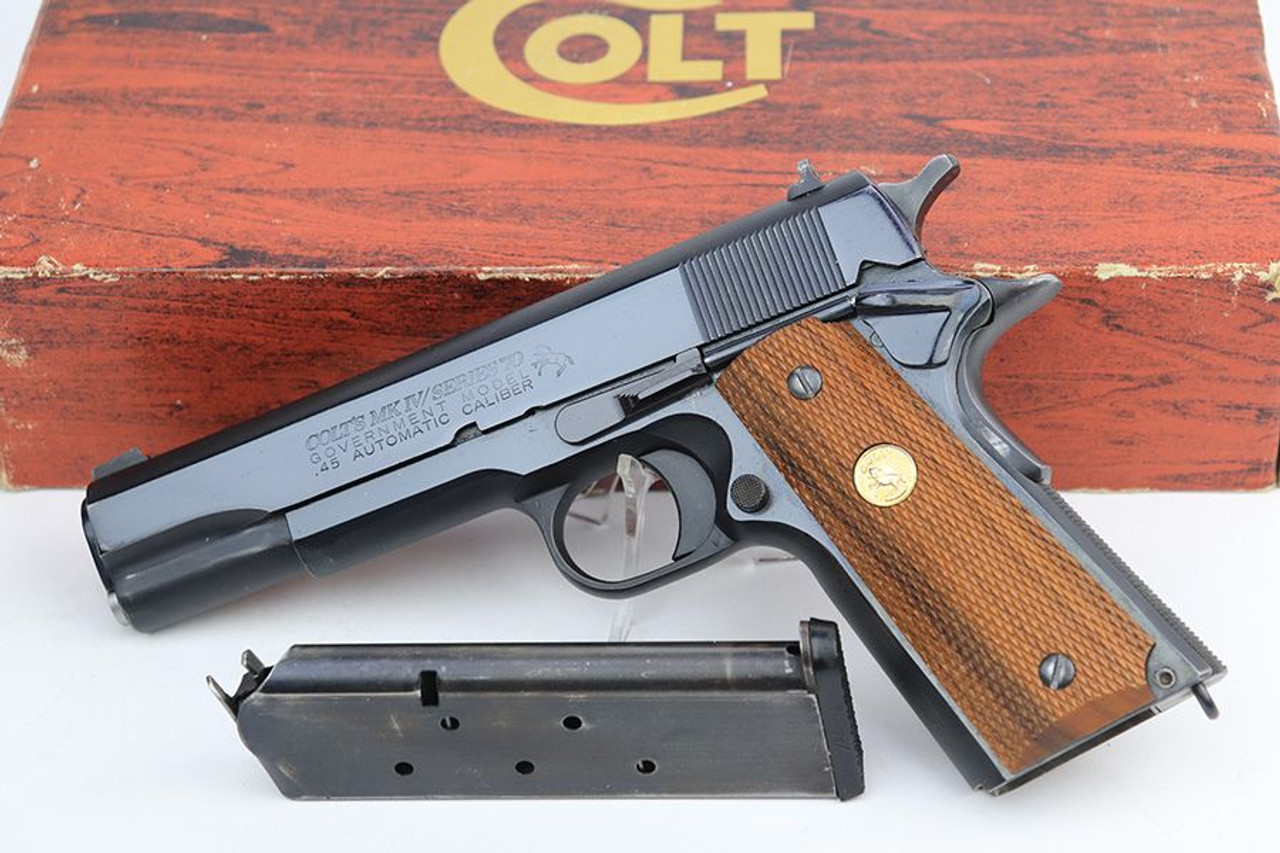 Excellent, Boxed 1979 Colt Government Model Mk IV Series 70 - 1
