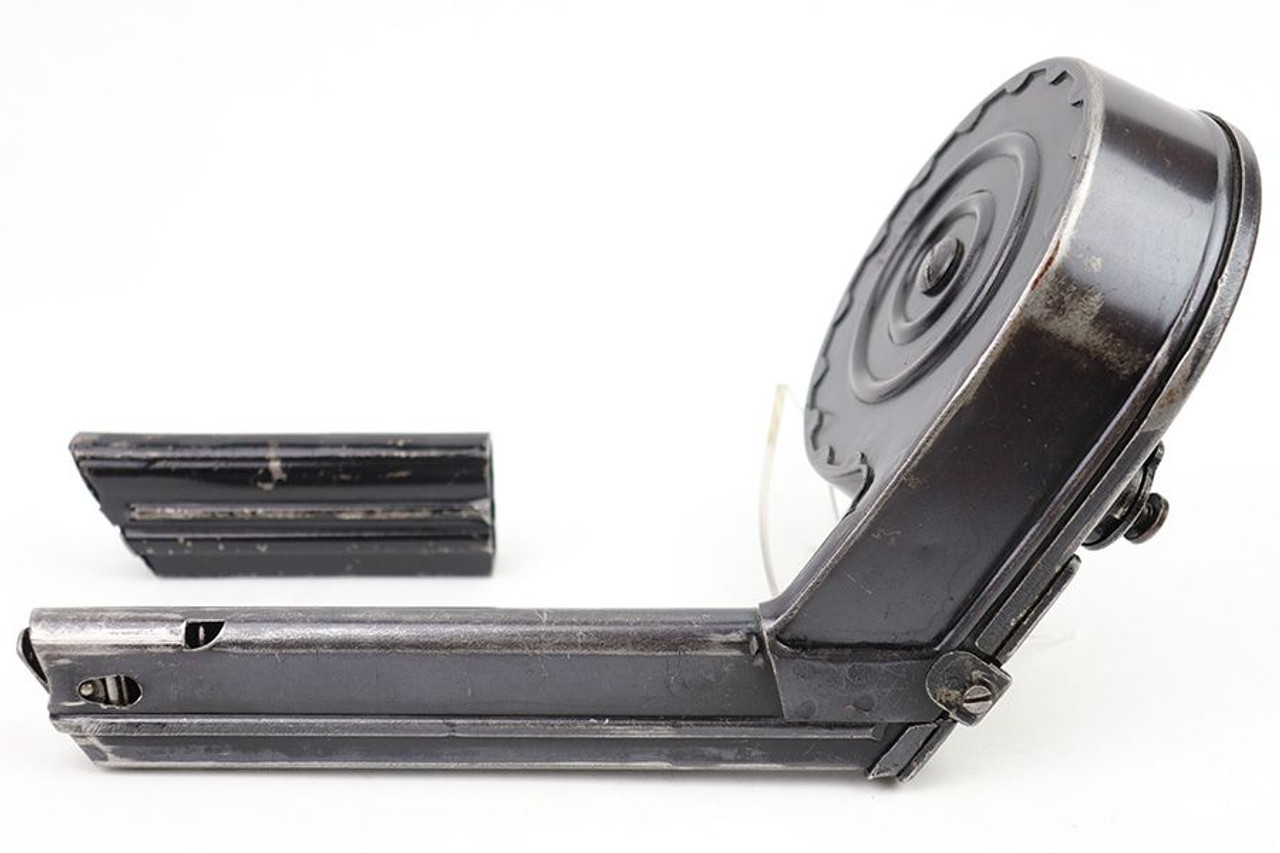 Artillery Luger Snail Drum Magazine & Dust Cover - 1