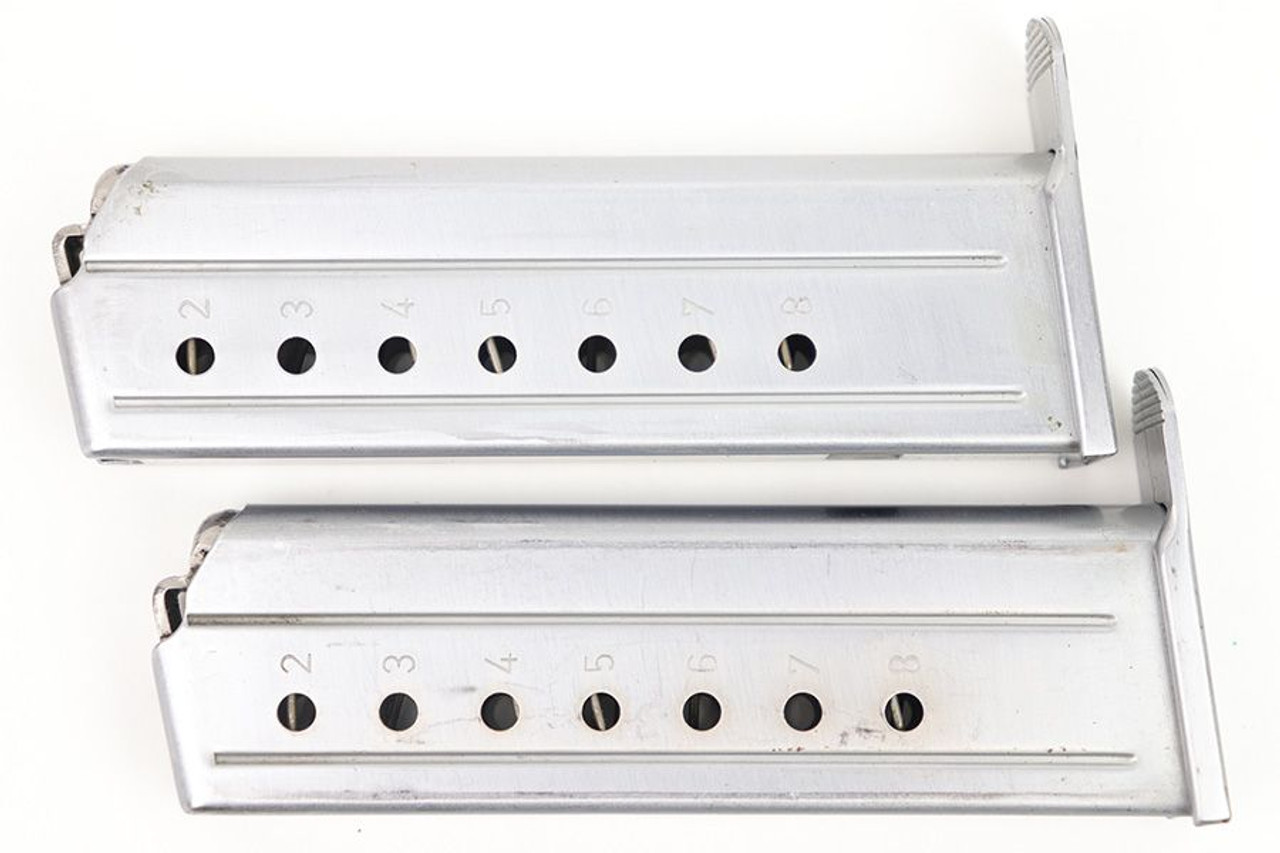 Scarce Nickel H&K P7 Magazines - 1