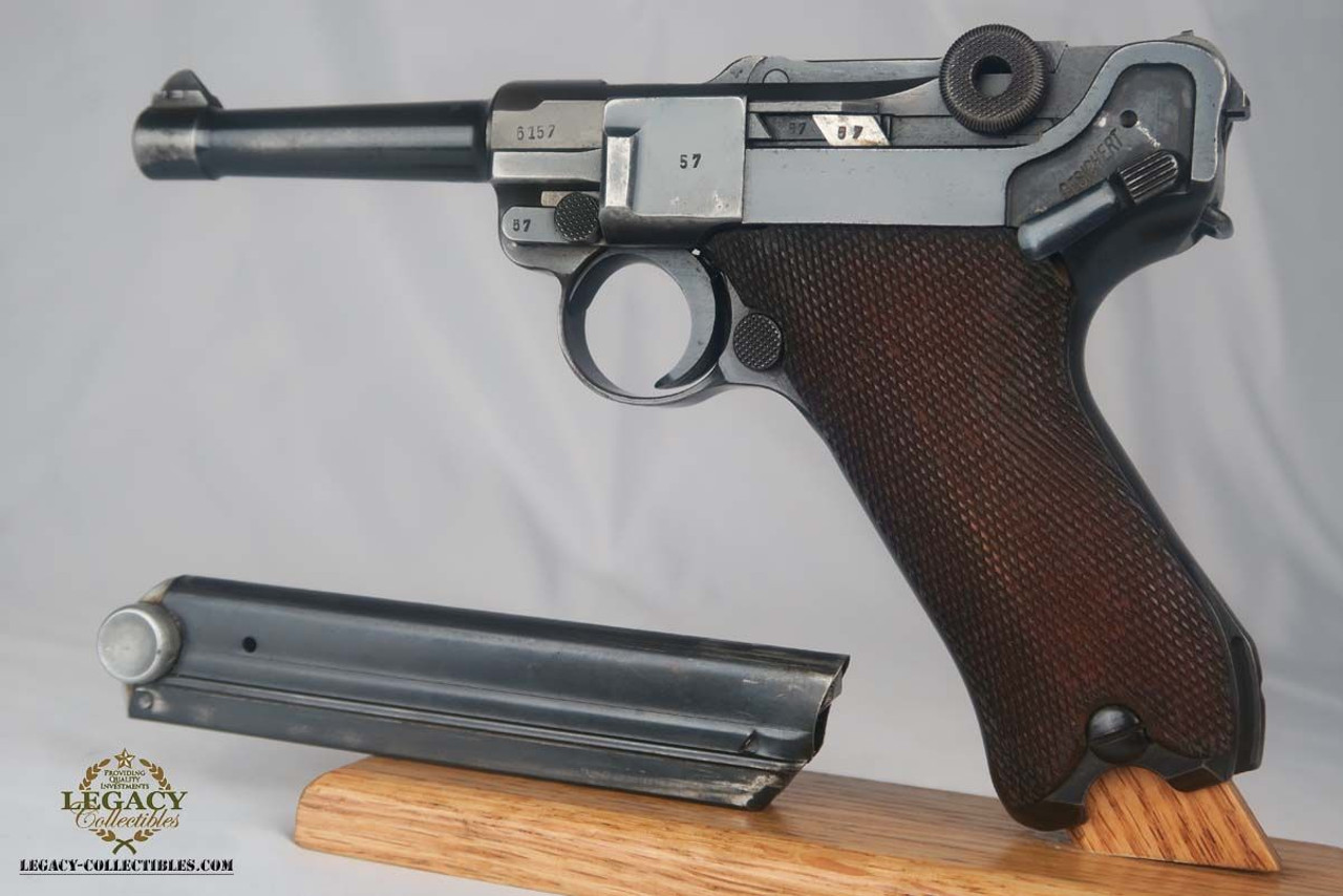 1939 '42 code' Mauser Luger- Matching Magazine - 1