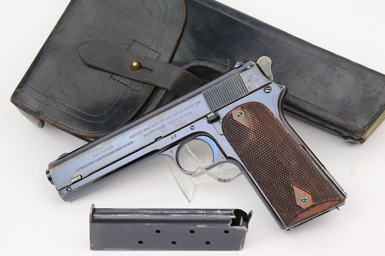 Extraordinarily Rare, Documented Colt Military 1905 With Shoulder Stock Holster - 1