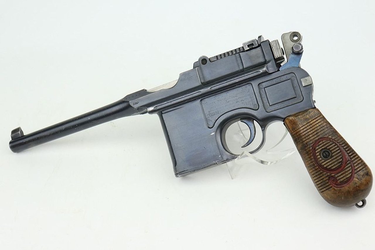 Excellent Mauser C96 Broomhandle - Red 9 - 1