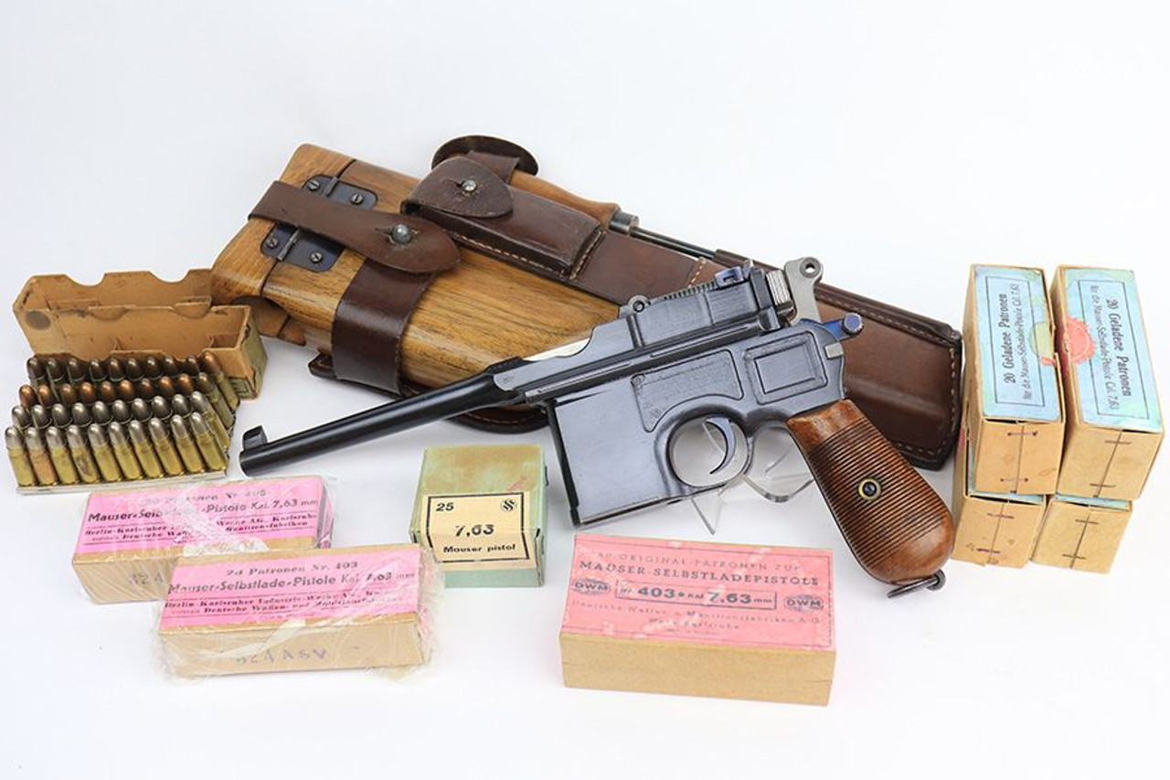Fantastic Military Mauser C96 Broomhandle Rig - 1