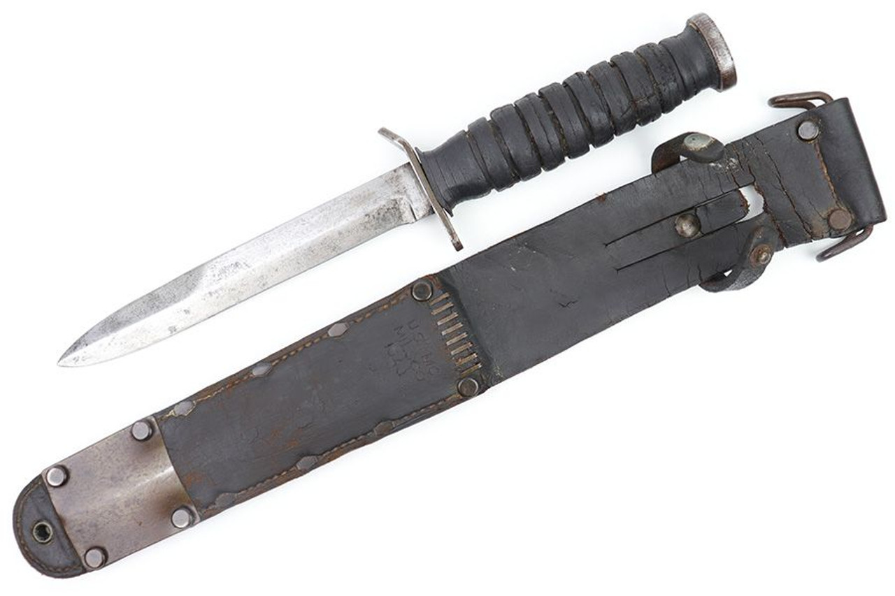 Blade Dated Utica M3 Fighting Knife with M6 Scabbard - 1