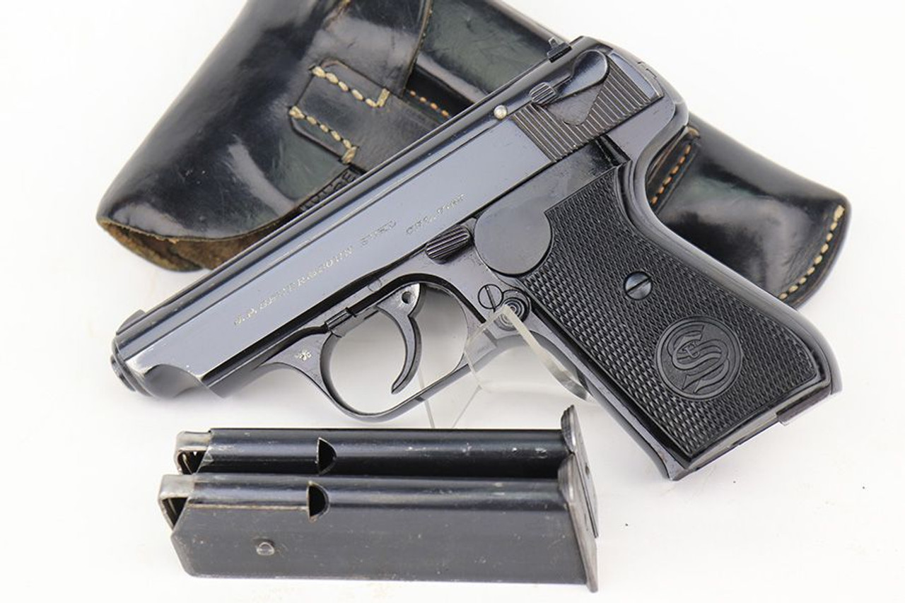 Scarce Police Sauer 38h Rig - High Polish Eagle/C - 1